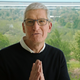 Tim Cook announcing a whole lot of updates.